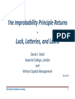 The Improbability Principle Returns