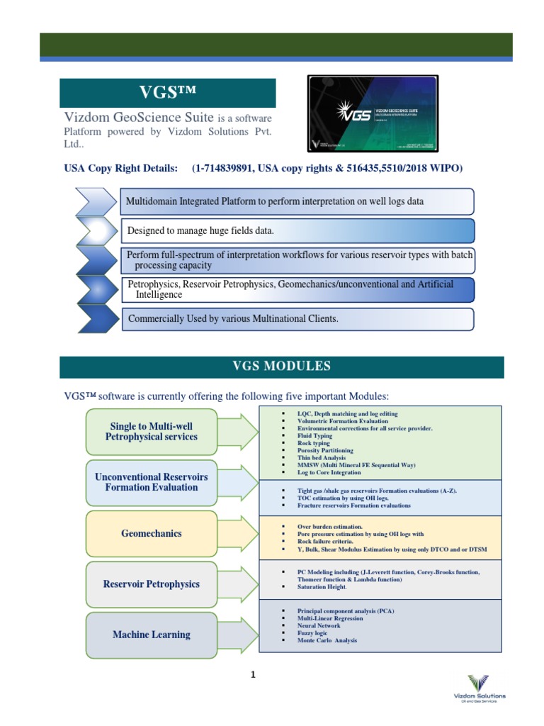 VGS Modules-With Comparsion | PDF | Machine Learning | Petroleum Reservoir