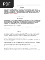 Bahagi NG Diyaryo o Pahayagan | PDF