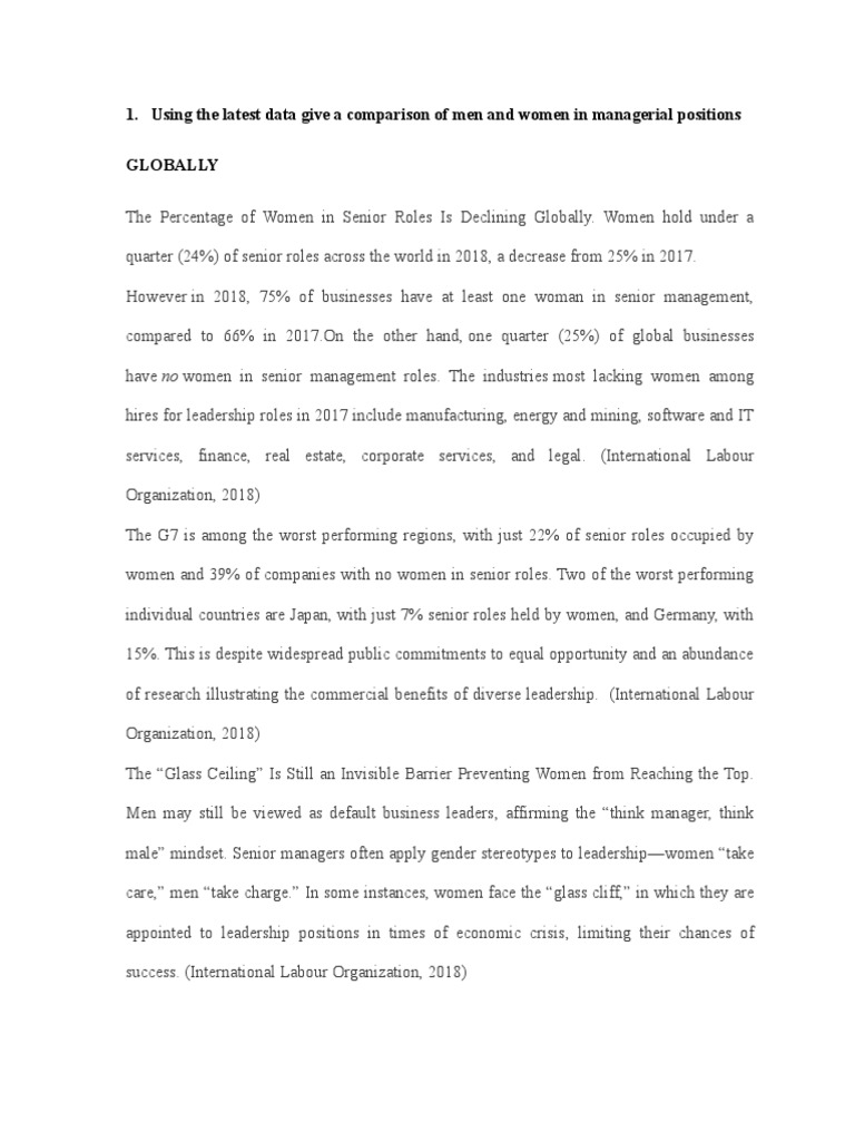 Gender Mainsteaming Pdf Mentorship Gender Role