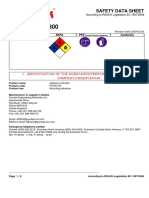 Adhesive OG 800: Safety Data Sheet