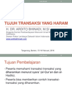 Transaksi Yang Haram