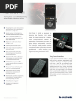 TC Electronic - POLYTUNE 3 NOIR P0DHR - Product Information Document