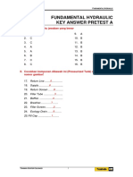 (BHM021) Key Answer Post Test A