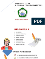 Kelompok 1 - Manajement Letter