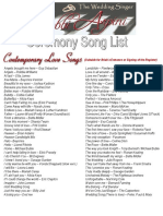 Debbi SongList PDF