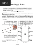 Laser Security System