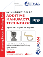 Epma Introduction To Additive Manufacturing Technology Third Edition