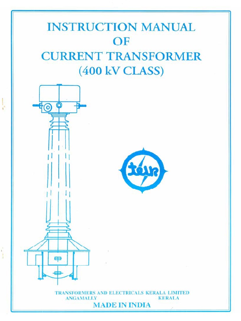 400kV CT - Brochure PDF | PDF