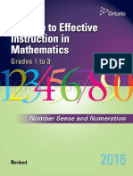 Number Sense and Numeration 1 3 Revised PDF
