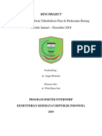 Karakteristik Penderita TB Paru PKM Bereng 2018 (Dr. Wida)