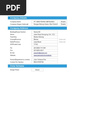 Delivery Note