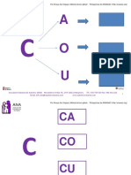 Material Lectoescritura Global Ca Co Cu - Asociacion Autismo Navarra