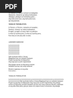 Filipino and Cebuano Words, Phrases | PDF