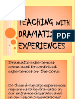 Teaching With Dramatized Experiences