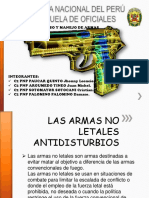 Armas No Letales Antidisturbios