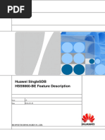 Huawei SinlgeSDB HSS9860-BE Feature Description