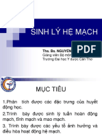 Sinh Lý Hệ Mạch: Ths. Bs. NGUY Ễn Hồng Hà