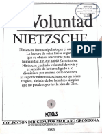 La Voluntad, Nietzsche