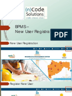Bpms New User Registration