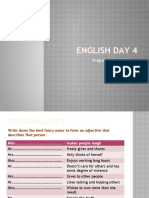 English Day 4: Prepared by Chi Pham