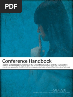 Download Silent  Ineffable conference handbook by John Chen SN43480792 doc pdf