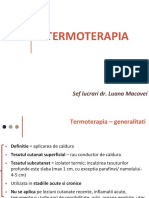 Curs 7 Balneologie Termoterapia Crioterapia Luana Macovei