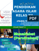 Modul Agama Munahakat (Pernikahan)