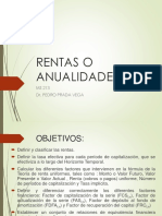 4 - Cuarta Semana - Rentas o Anualidades