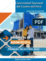 Prospecto Admisión Ps 2020