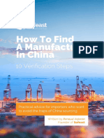So Feast How to Find a Manufacturer in China e Book