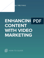 Enhancing Content With Video Marketing