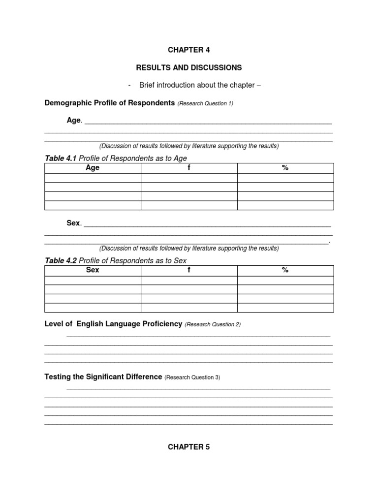 CHAPTER 4,5 and Preliminaries Template | PDF | Learning | Inquiry