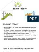 Decision Analysis