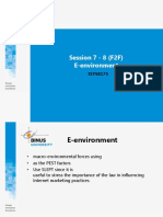 Session 7 - 8 (F2F) E-Environment: ISYS8175