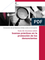 Buenas Practicas en La Proteccion de Los Denunciantes PDF