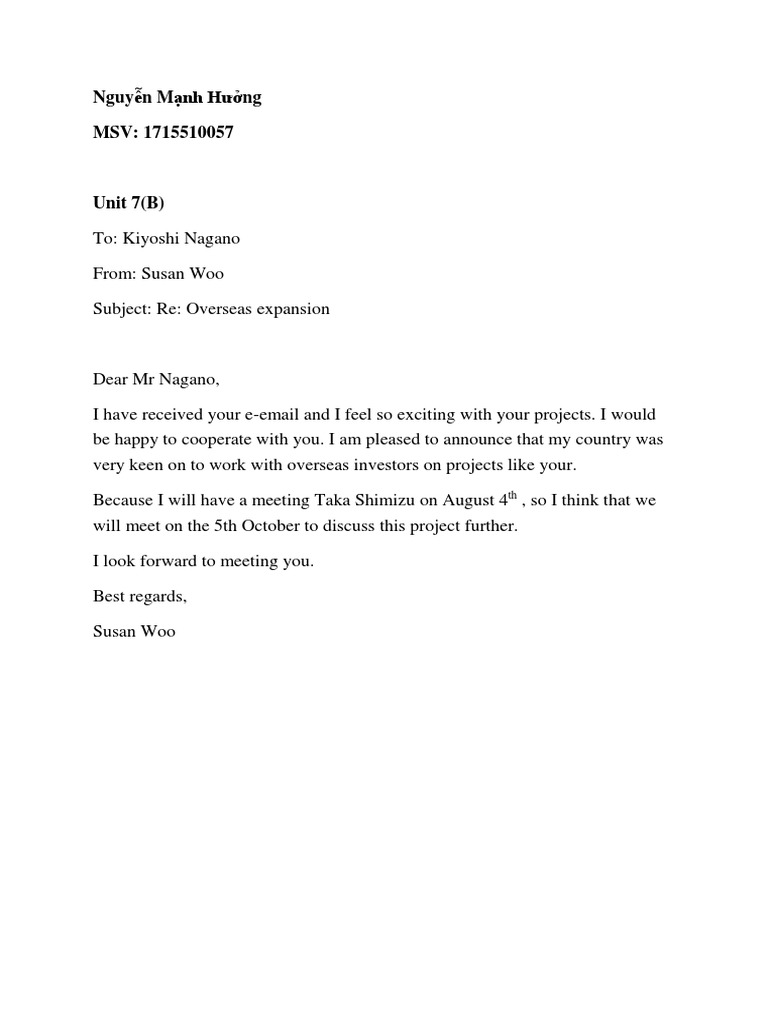 Bai Tập Viết Email Tacs Pdf