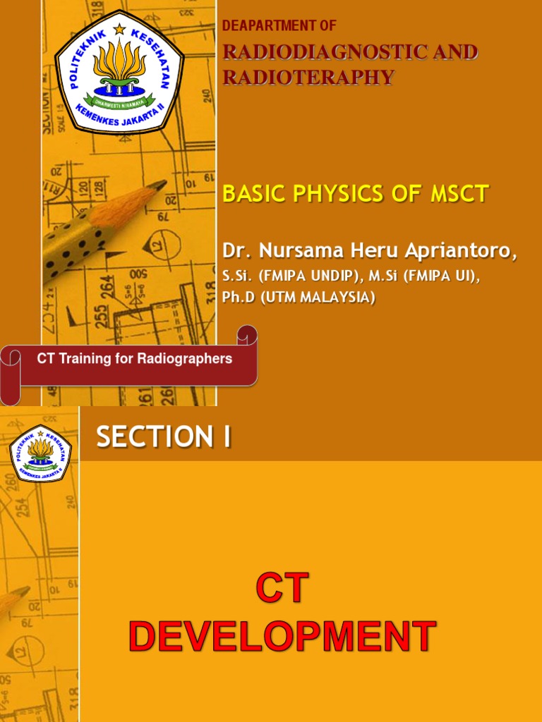 MSCT Training for Radiographers | PDF | Ct Scan | Radiography