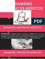 Exámenes médicos periódicos: definición, estudios y obligatoriedad