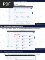 Lab1-Build Chatbot Using Watson Assistant Tool PDF