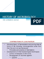 History of Microbiology 