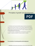 Principle of Growth and Developmental