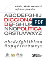 Diccionario de Ciencia Política Bobbio, Matteucci, Pasquino 2015