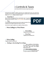 Chapter 6 - Price Controls & Taxes