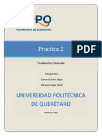 Rotacion y Traslacion Con Matlab PDF