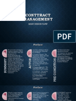 Conttract Management: Basic Design Flow