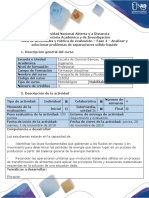 Guía de Actividades y Rúbrica de Evaluación - Fase 4 - Analizar y Solucionar Problemas de Separaciones Sólido - Líquido (1)