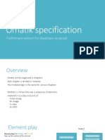 Omatik Specification For Proposals