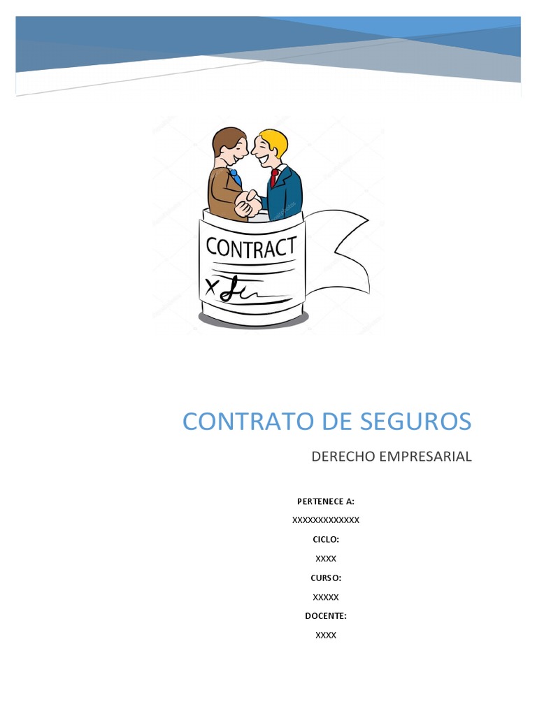 Vigencia y Cobertura en Contratos de Seguro | PDF | Póliza de seguros ...