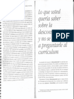 Dussel I. - Caruso M. Lo Que Usted Queria Saber Sobre La Deconstruccion y No Se Animaba a Preguntarle Al Curriculum